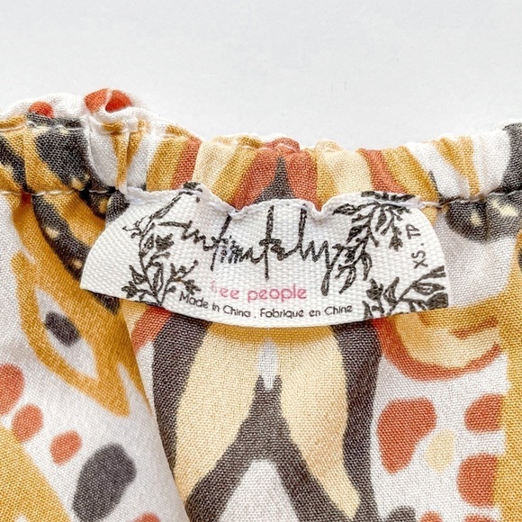 Free People Scarf Satin Top - Picture 2 of 6